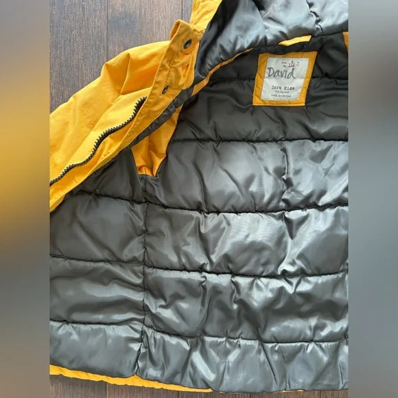 Zara Kids Yellow Jacket Future Collection Size 6 - Picture 7 of 10